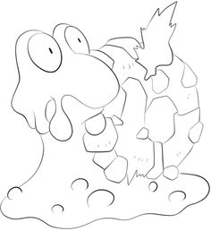 236x258 Click To See Printable Version Of Quagsire Coloring Page Lineart