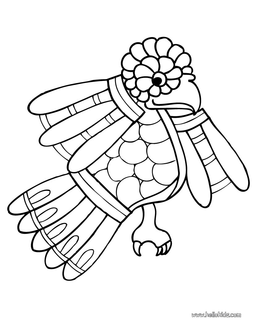 820x1060 Turkey Coloring Pages