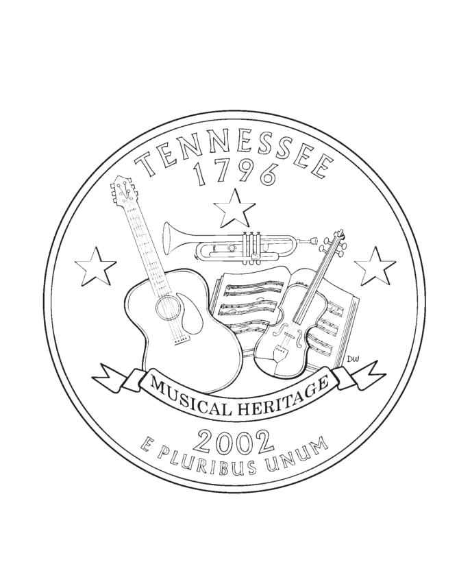 670x820 Coins Coloring Page State Quarter Coloring Page Gold Coins