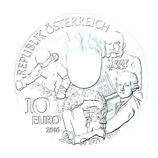 600x600 Coins Coloring Page