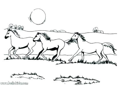 425x300 Coloring Pages Horse Coloring Pages Horse Free Coloring Pages