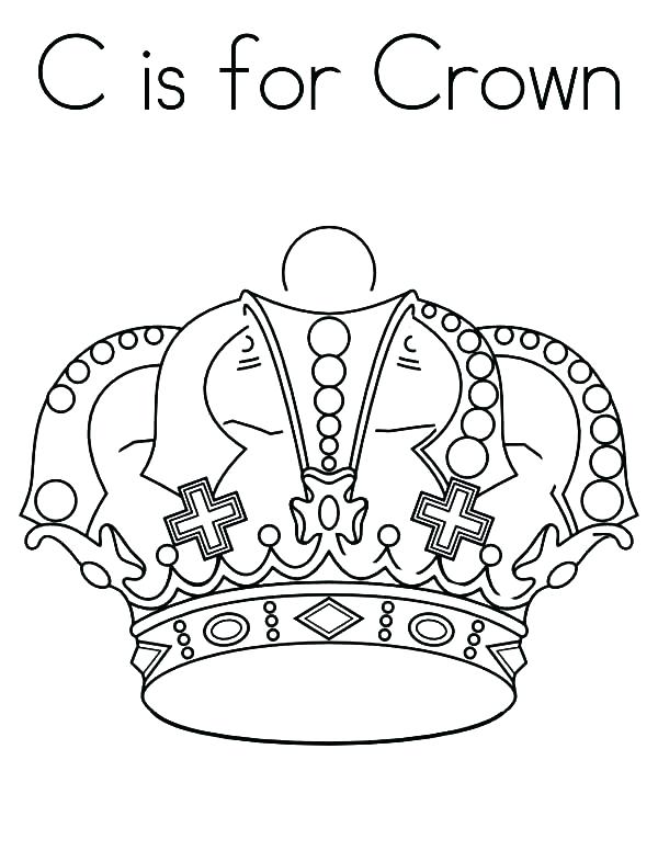 600x776 King Crown Coloring Page Awesome Crowns Coloring Pages Best