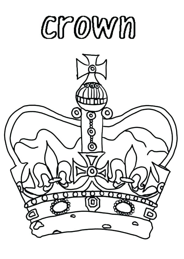 600x844 King Crown Coloring Page Unique Crown Coloring Pages Cool Gallery