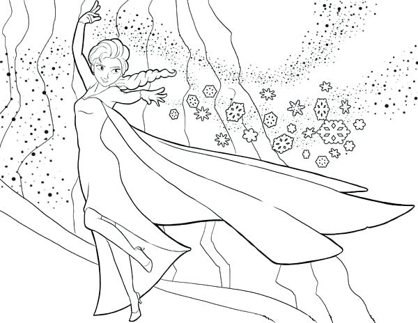 600x464 Frozen Coloring Pages Edition Coloring Pages Coloring Pages Elsa