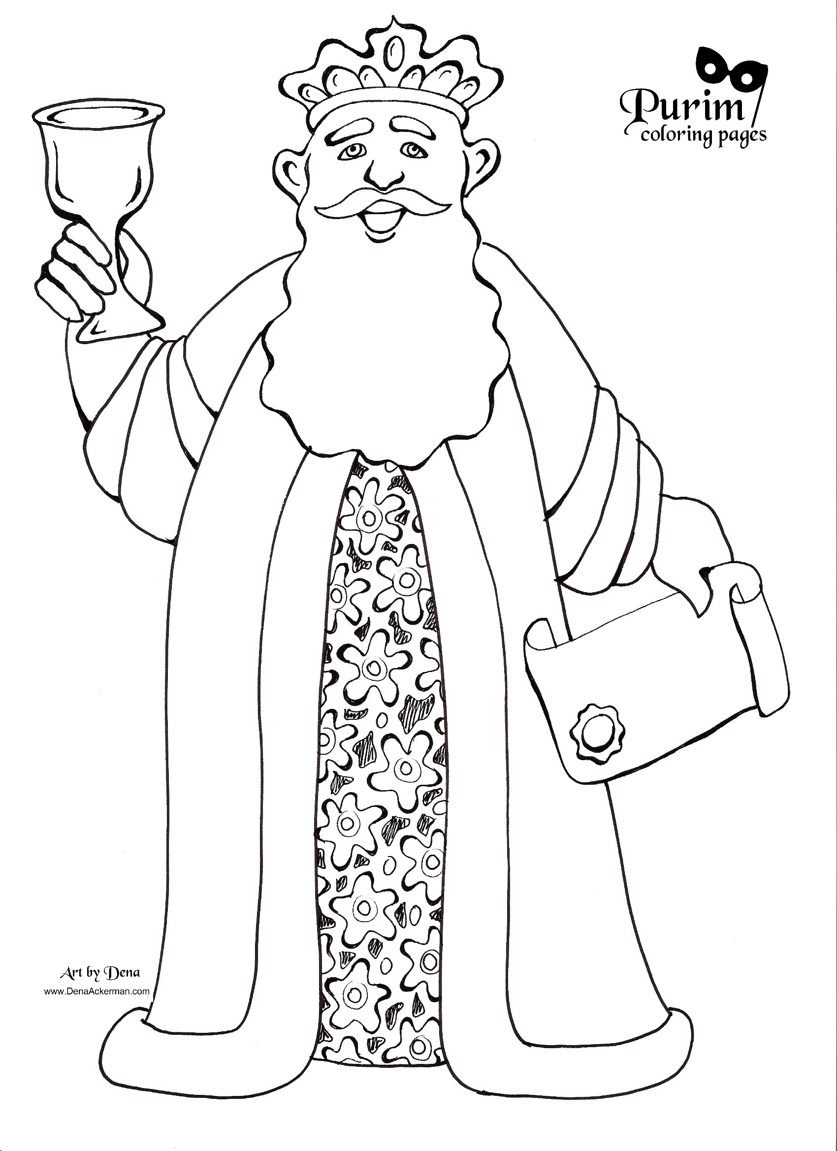 1700x2338 Queen Esther Coloring Pages Free