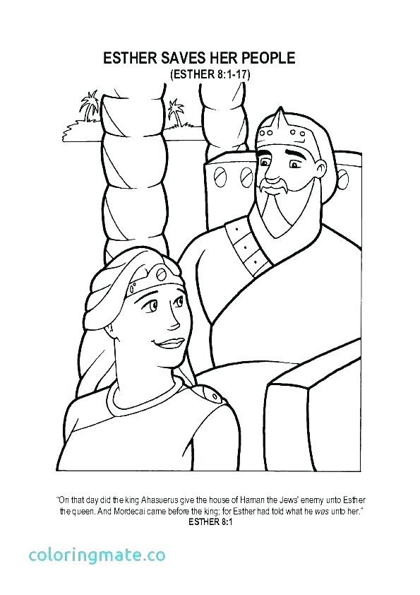 595x842 Coloring Sheet Queen Esther