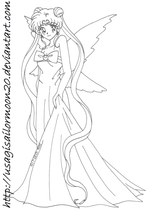 600x843 Princess Serenity Coloring Pages Download And Print For Free