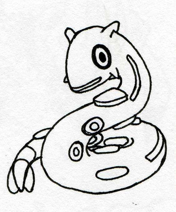 565x682 Quetzal Coloring Page