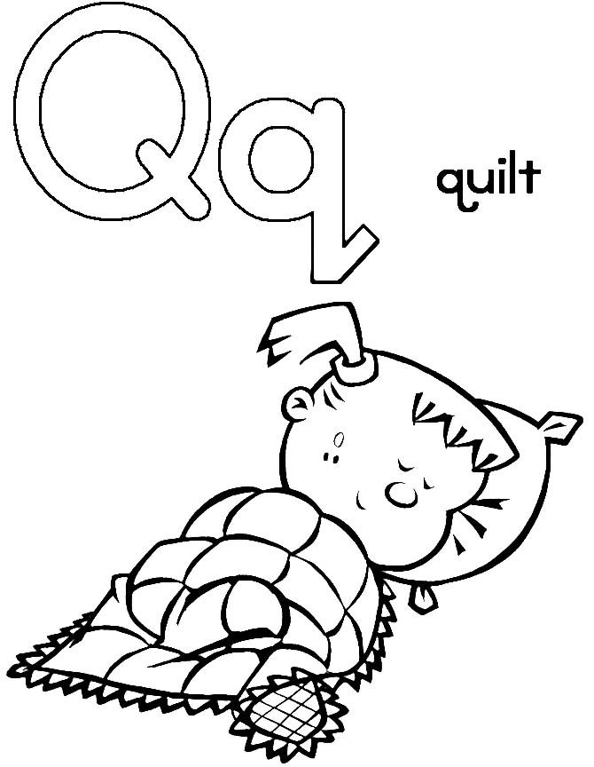670x864 Q For Quilt Coloring Pages Pattern Design Ideas