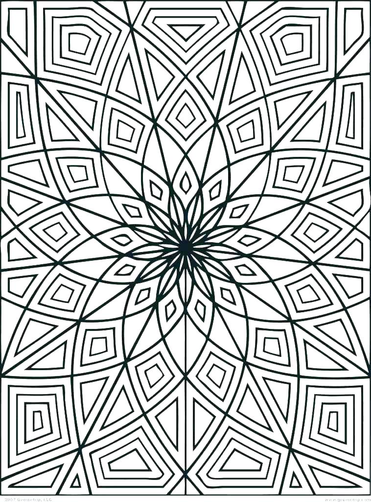 758x1024 Quilt Block Coloring Pages Free