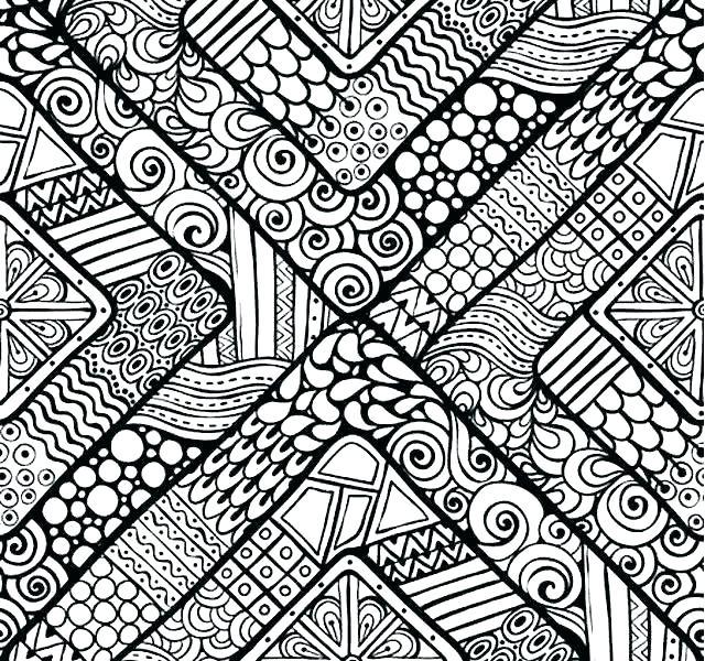 640x600 Quilt Pattern Coloring Pages Pattern Coloring Pages For Adults