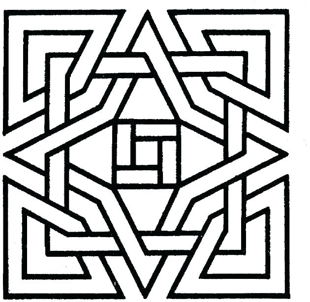 630x614 Quilt Pattern Coloring Pages