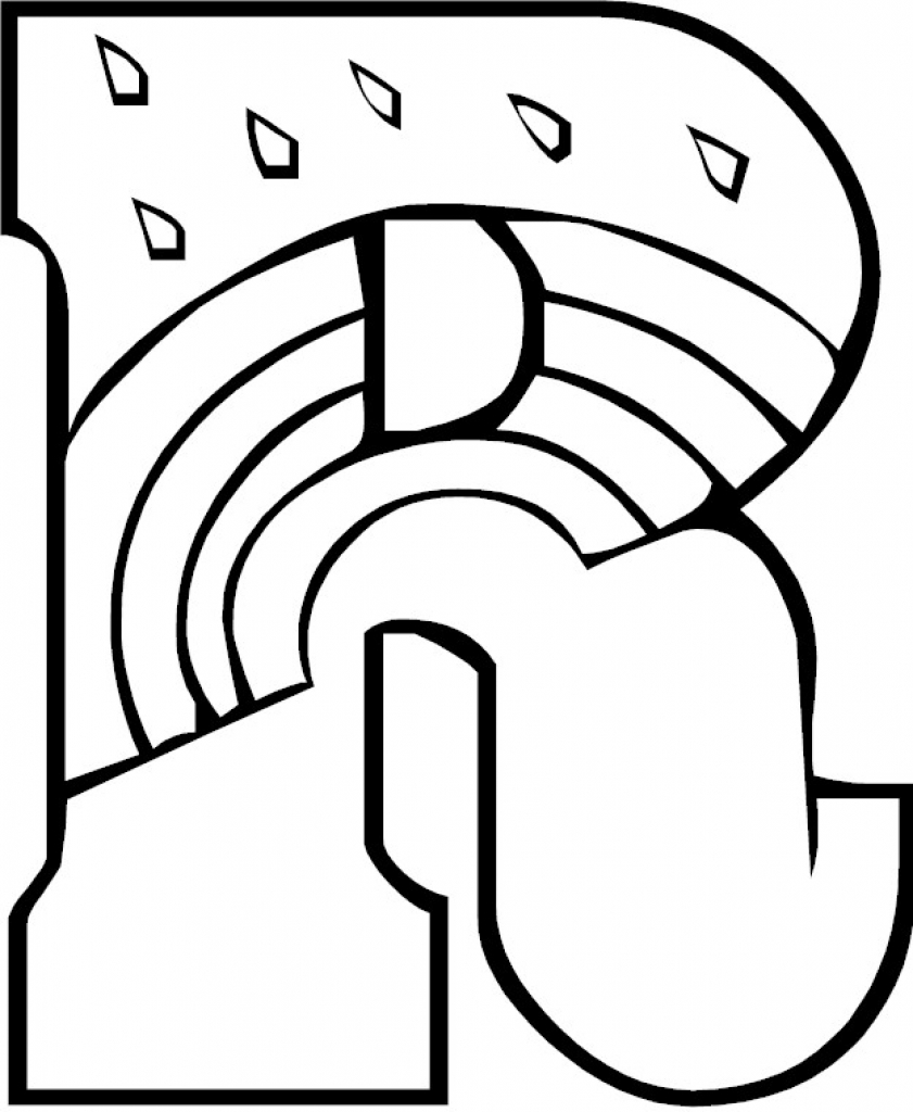 841x1024 Letter R Coloring Page Inside Best Of Ahmedmagdy