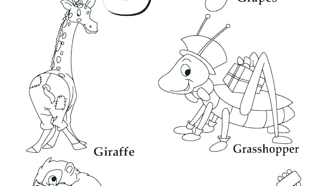 1024x600 Letter G Coloring Pages