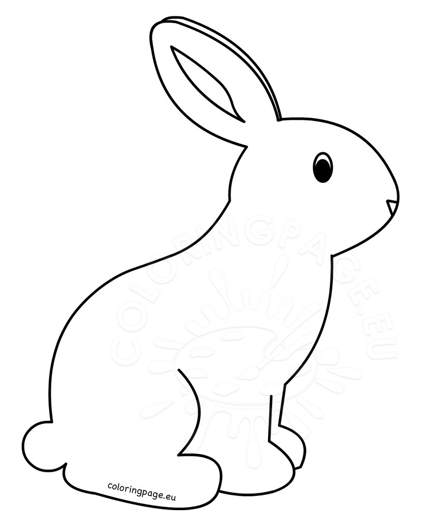 826x1030 Printable Rabbit Coloring Pages For Kids Coloring Page