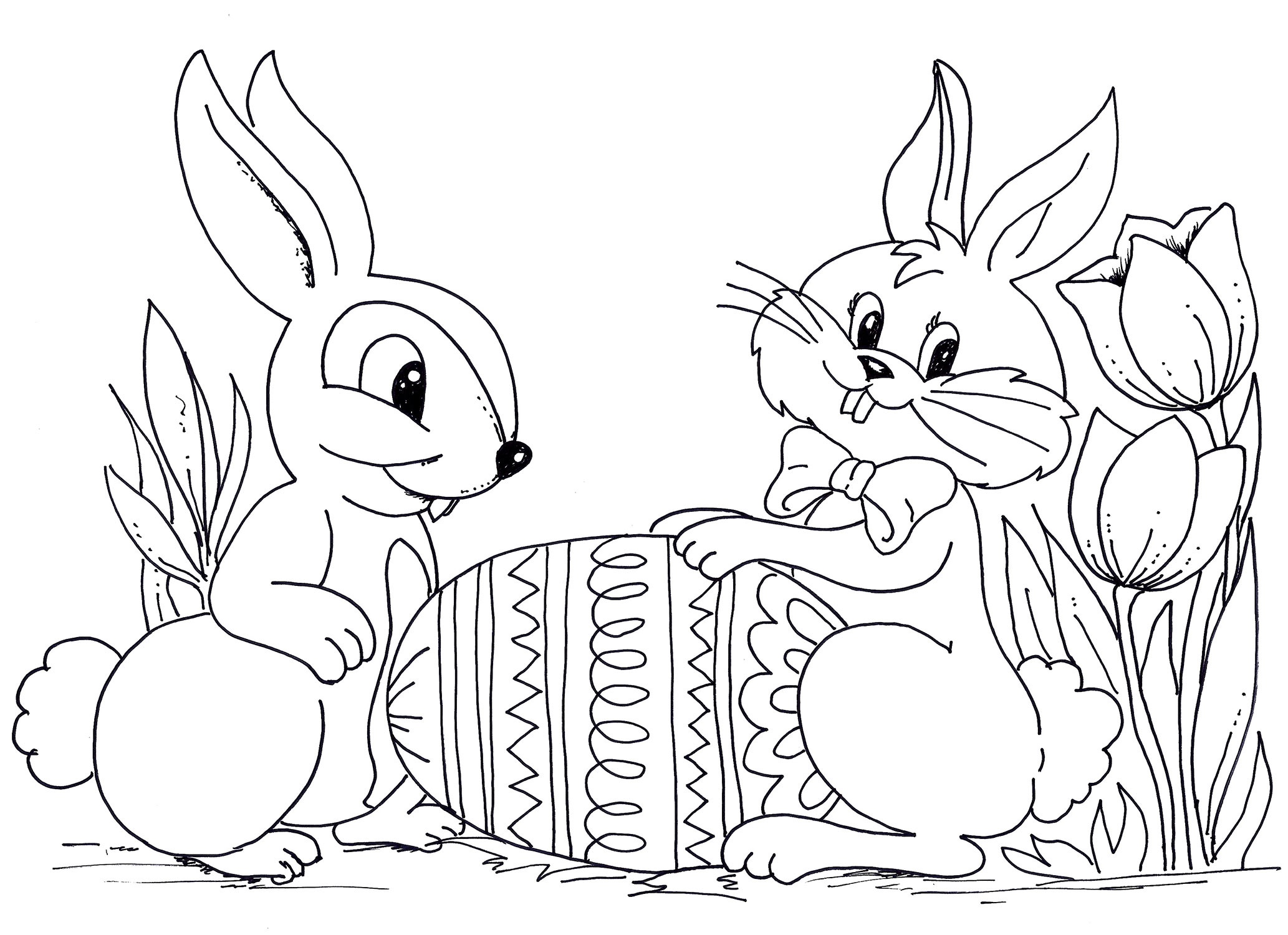 2066x1500 Awesome Rabbit Coloring Pages Coloring Pages Free Coloring Pages