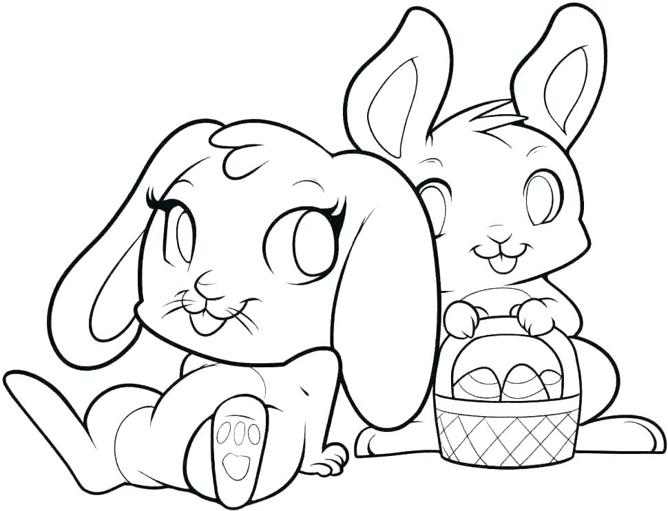 970x743 Rabbit Color Pages Bunny Coloring Pages Media Rabbit Color Pages