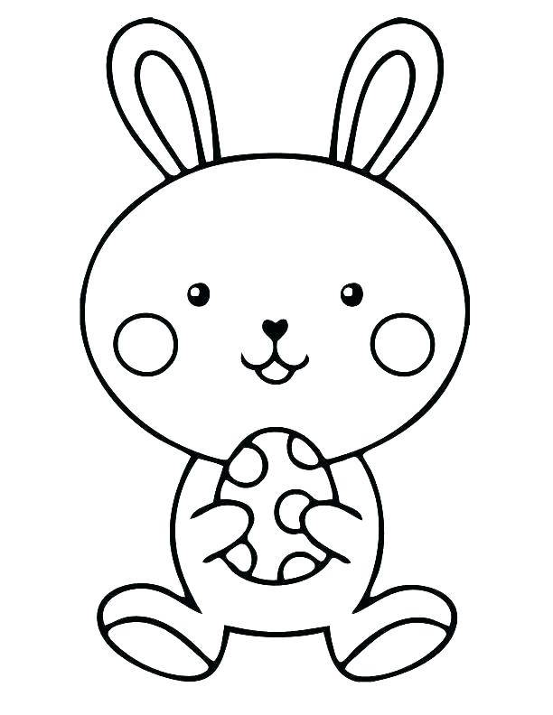 612x792 Rabbit Printable Coloring Pages