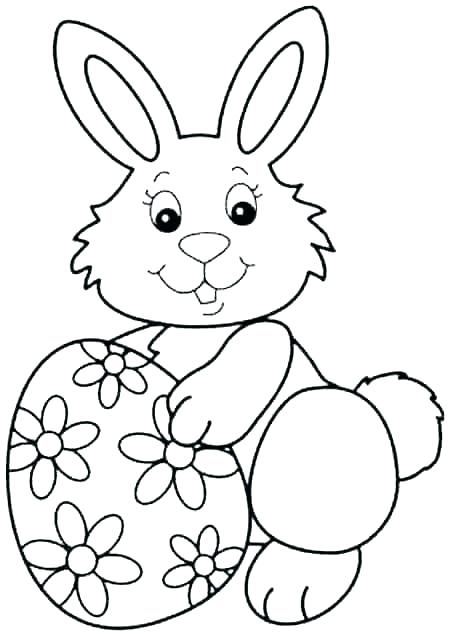 450x635 Coloring Pages Of Rabbits