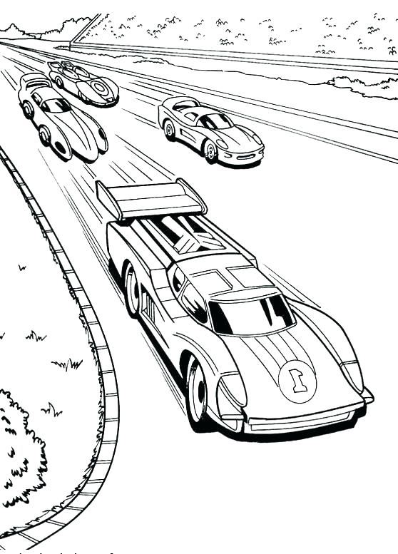 558x777 Hotwheels Coloring Pages Coloring Pages Race Cars Plus Fast Car