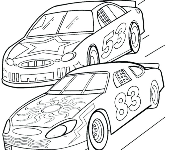 678x600 Race Car Coloring Pages Printable Race Car Template Printable Free