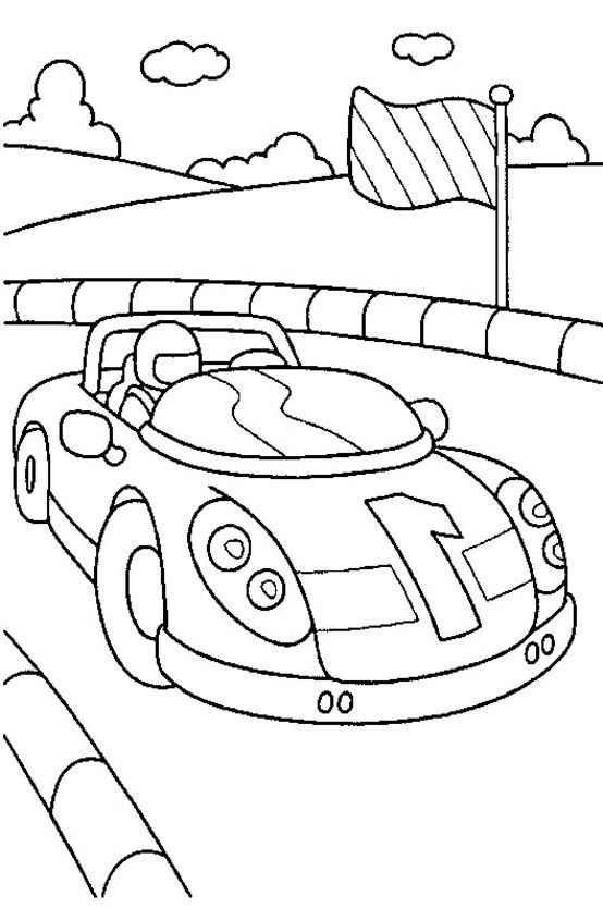 554x834 Top Race Car Coloring Pages For Your Little Ones Ferrari, Bmw