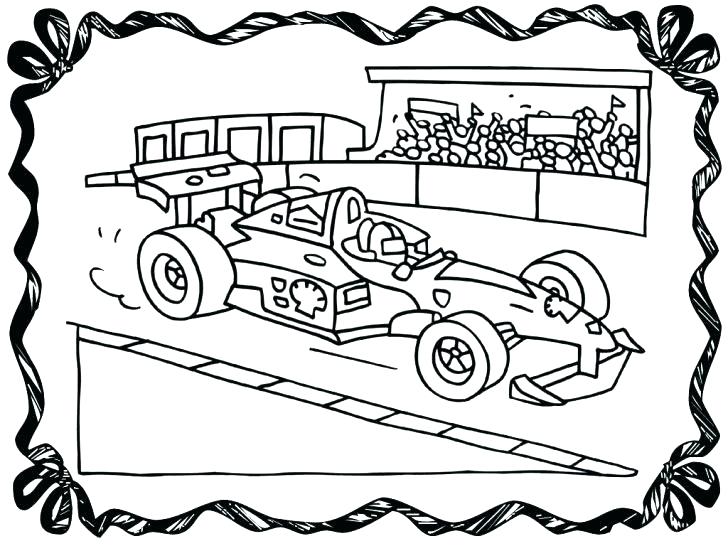 728x546 Race Car Coloring Page Coloring Pages Printouts Car Coloring Pages