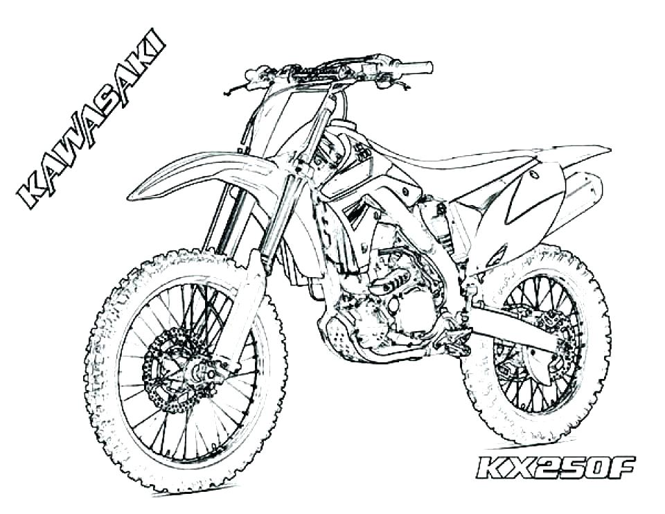 960x742 Printable Dirt Bike Coloring Pages Dirt Bike Racing Coloring Pages