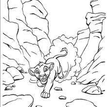 220x220 Rafiki The Monkey Coloring Pages