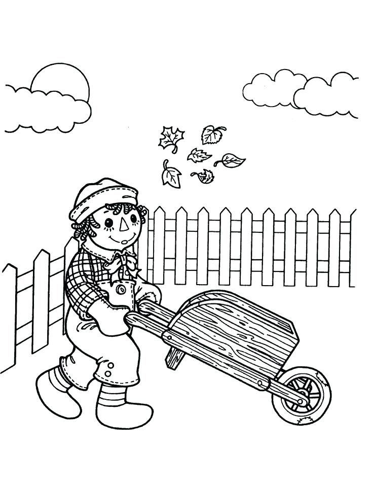 736x952 Raggedy Ann Coloring Book Also High Quality Free Cartoon P