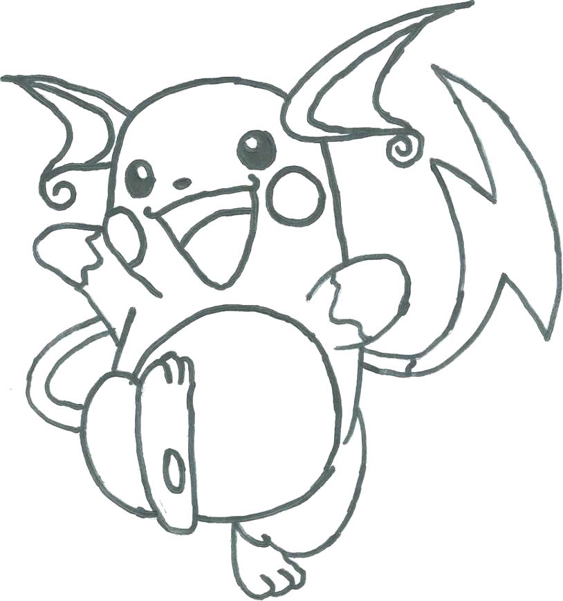 814x869 Raichu Coloring Page Luxury Coloring Page Fee Pages Pictures