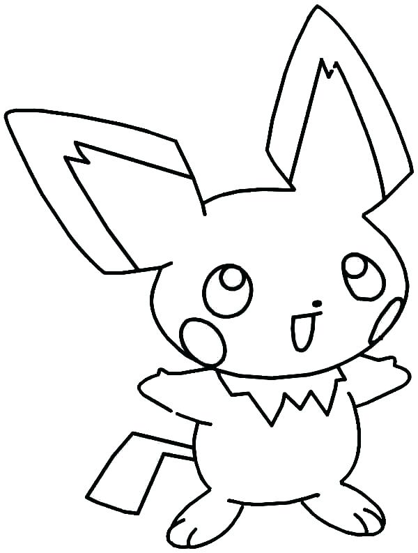 600x793 Raichu Coloring Page Coloring Page Image Coloring Pages Drawing