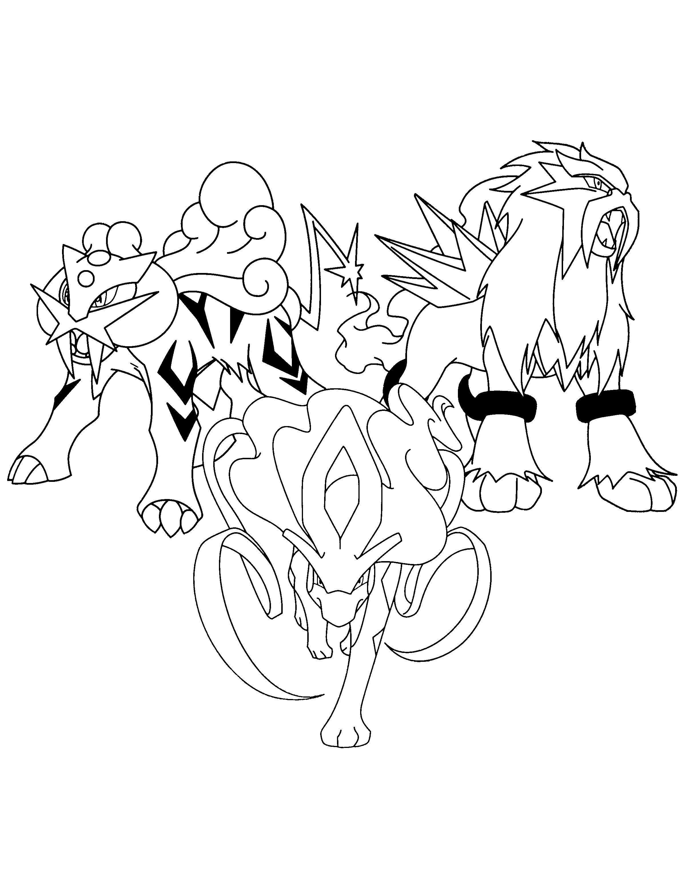 2400x3100 Pokemon Coloring Pages Entei Lovely Pokemon Printables Coloring
