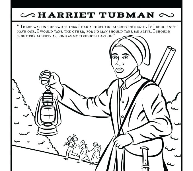 678x600 Underground Railroad Coloring Page Harriet Tubman Coloring Pages