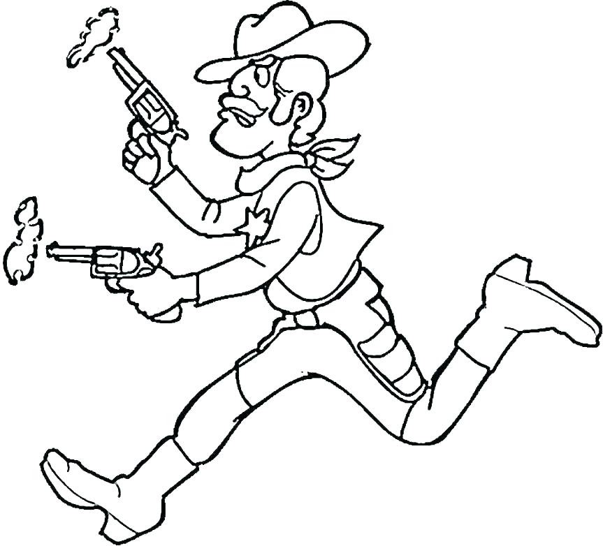863x782 Cowboy Boot Coloring Page Boots Coloring Pages To Print
