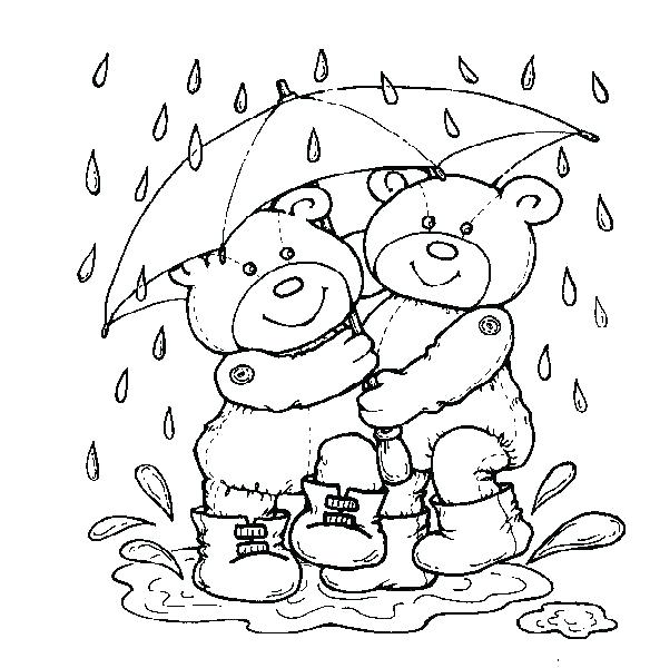 584x600 Rainy Day Coloring Page Windmills On Cloudy Day Coloring Pages
