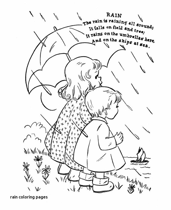 670x820 Rain Coloring Pages