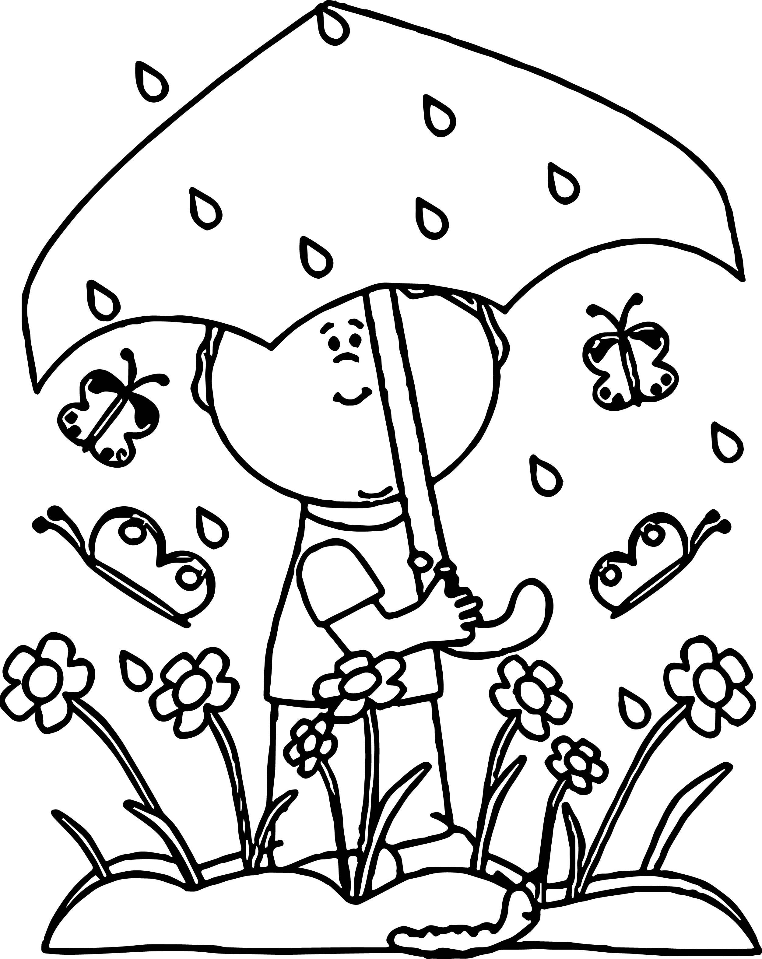 2503x3150 Spring Rain Coloring Pages