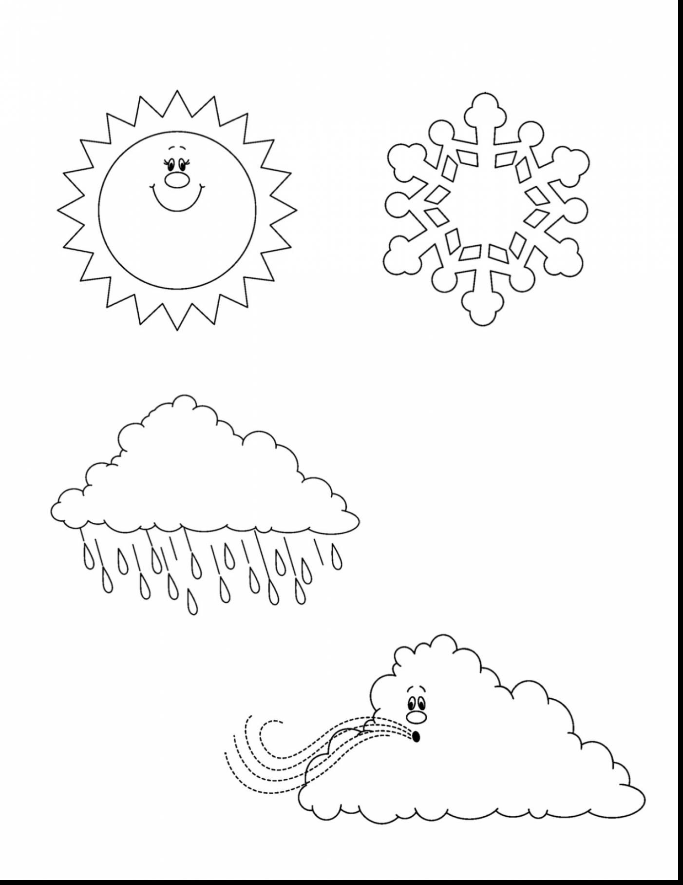 1402x1815 Weather Coloring Pages Printable For Kids Free Book Picture