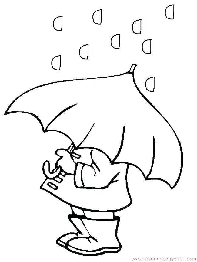 650x866 Weather Coloring Pages Rain And Lightning Coloring Page Printable