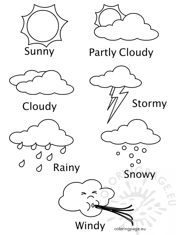 595x793 Weather Coloring Pages Printable Coloring Pages