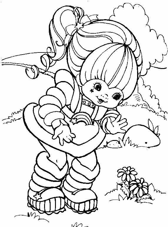 571x770 Rainbow Brite Coloring Page Elegant Rainbow Bright Coloring Pages