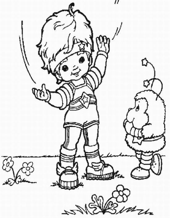 551x707 Rainbow Bright Coloring Pages Learn To Coloring