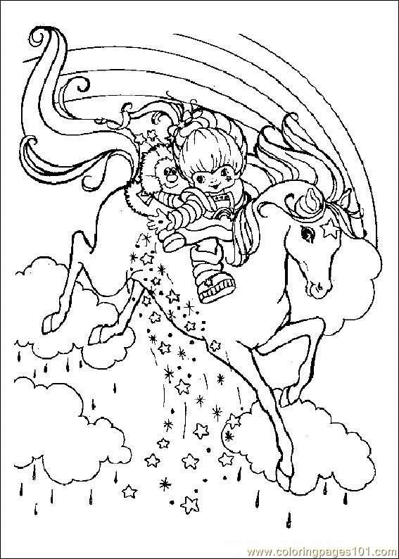 567x794 Rainbow Brite Coloring Pages Online Free Printable Coloring Page