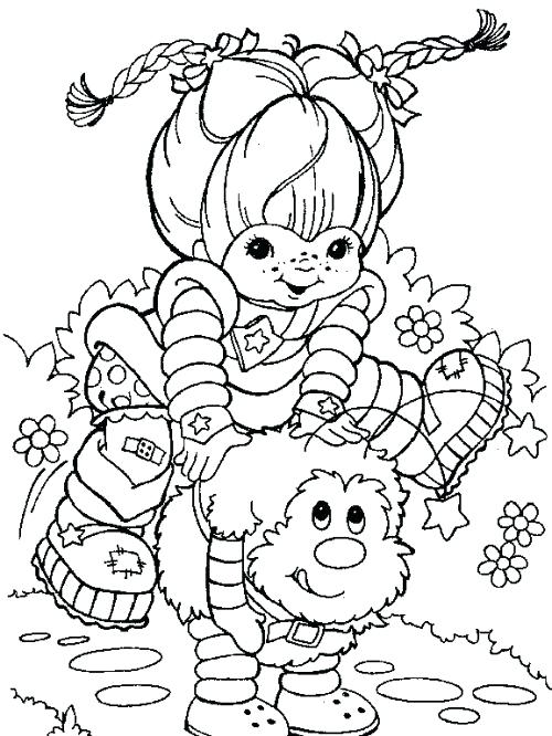 500x666 Rainbow Bright Coloring Pages Rainbow Brite Coloring Sheets