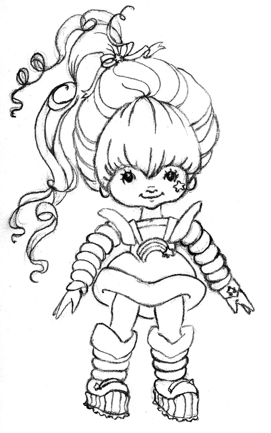 900x1437 Rainbow Brite Coloring Pages