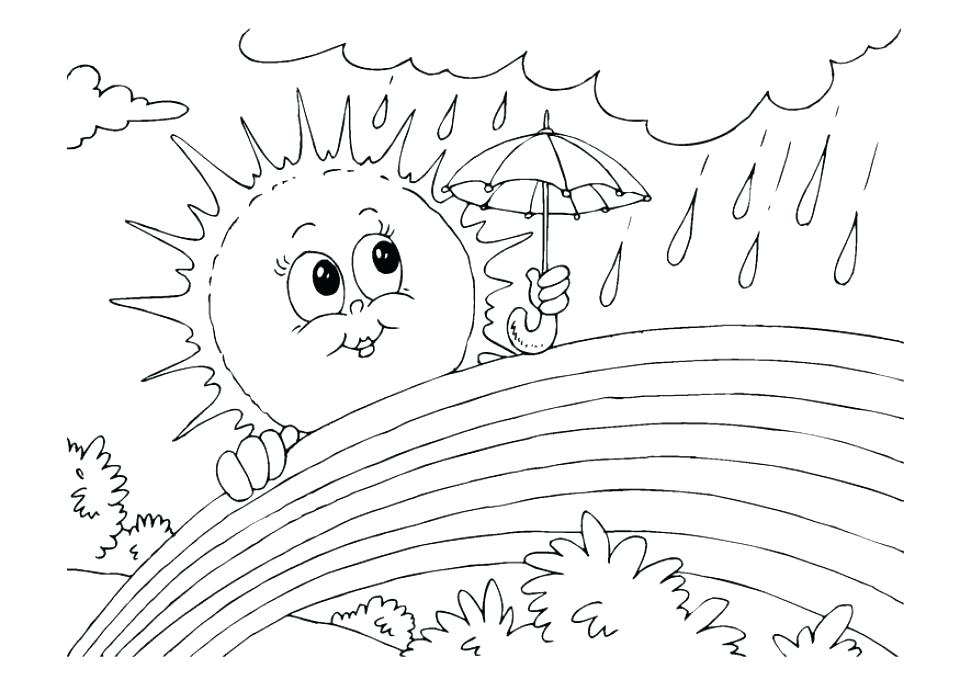 960x680 Rainbows Coloring Pages Rainbow Coloring Pages Unicorn Rainbow