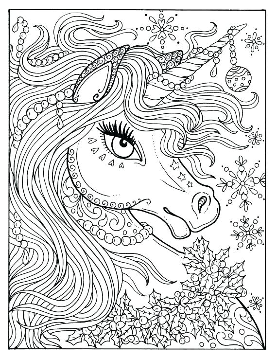 570x738 Unicorn Rainbow Coloring Pages Unicorn Coloring Page Unicorn