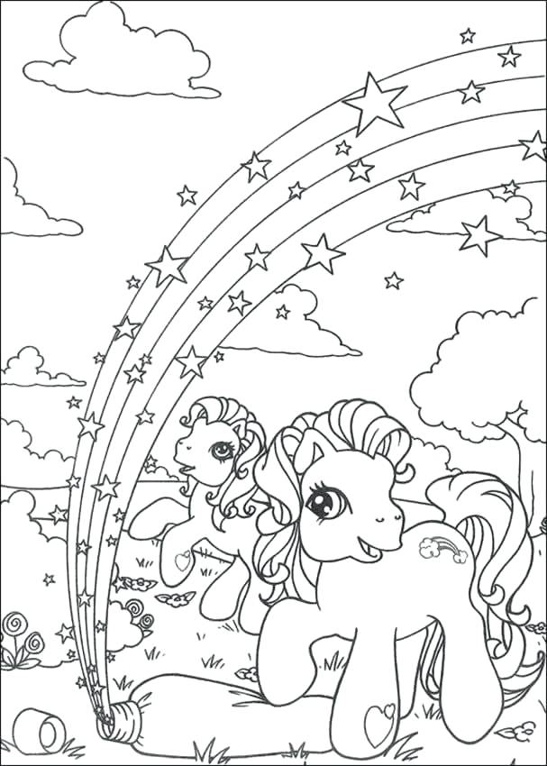 607x850 Rainbow Coloring Pages For Adults Kids Coloring Rainbow