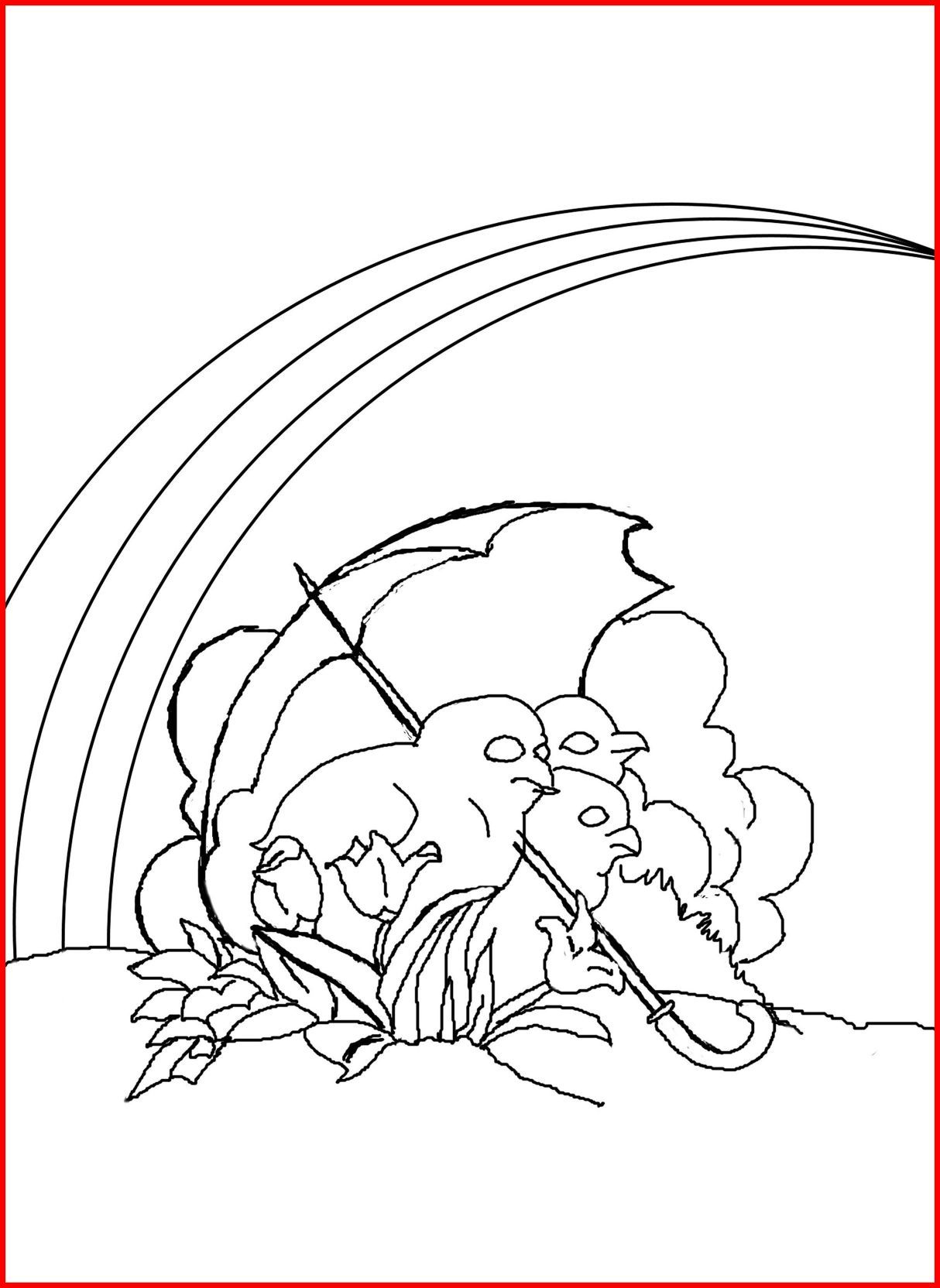 1214x1664 Unbelievable Rainbow Coloring Pages Fresh Of A Pict For Concept